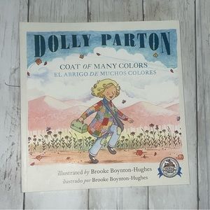 Dolly Parton Coat of Many Colors Children’s Bilingual Book